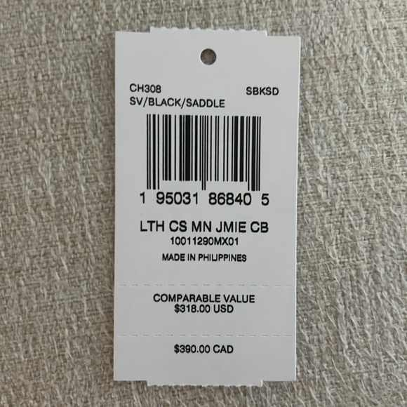 COACH Mini Jamie Camera Bag with Coach Stripe - Picture 9 of 9